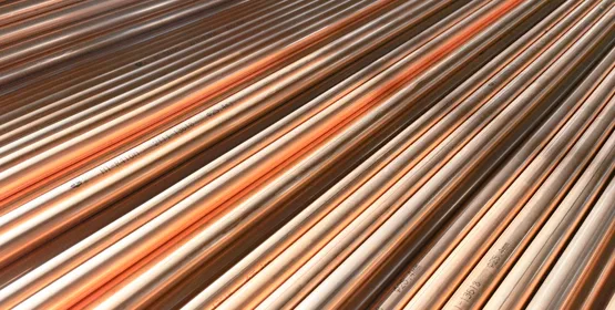 Anti-corrosion copper capillary coil with brazed fittings