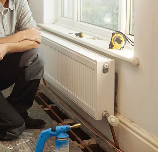 Radiant circuit installation and inspection